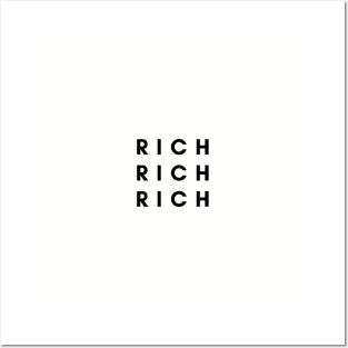 Be Rich. Posters and Art